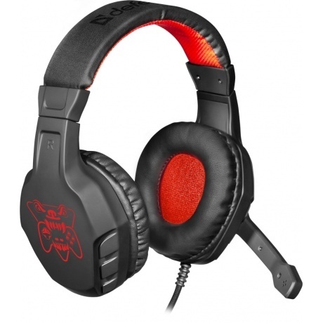 Наушники игровые Defender Gaming Cujo Black/Red (64505) - фото 3