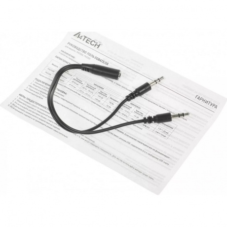 Наушники A4Tech Fstyler FH200i серый (FH200I GREY) - фото 11