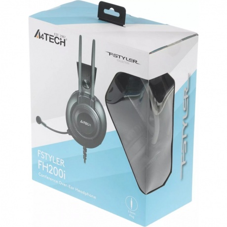 Наушники A4Tech Fstyler FH200i серый (FH200I GREY) - фото 12