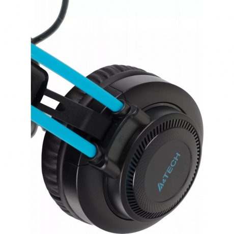 Наушники A4Tech Fstyler FH200i серый/синий (FH200I BLUE) - фото 5