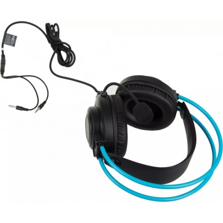 Наушники A4Tech Fstyler FH200i серый/синий (FH200I BLUE) - фото 9