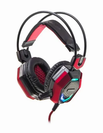 Наушники Oklick HS-L900G Hurricane черный/красный