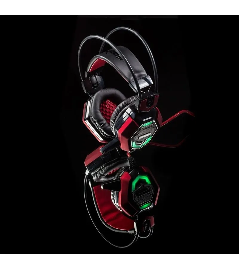 Наушники Oklick HS-L900G Hurricane черный/красный - фото 11