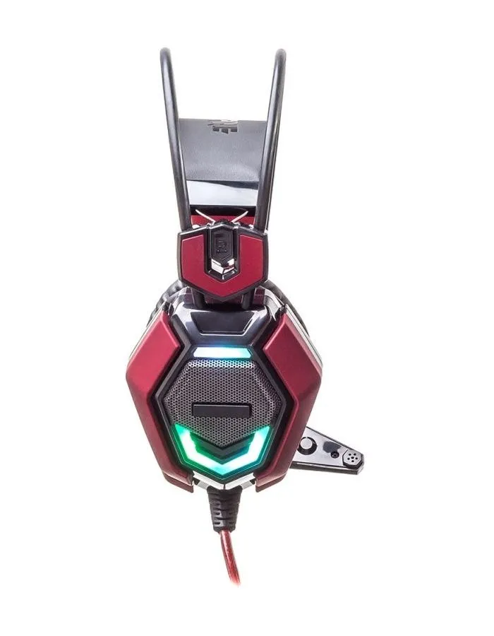 Наушники Oklick HS-L900G Hurricane черный/красный - фото 3