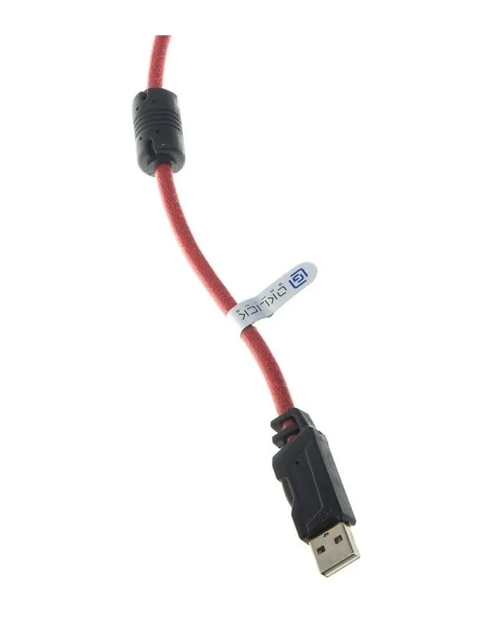 Наушники Oklick HS-L900G Hurricane черный/красный - фото 7