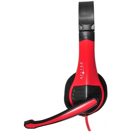 Наушники Oklick HS-M150 черный/красный - фото 3