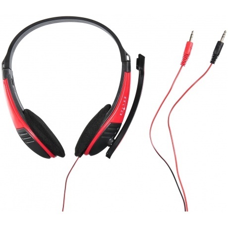 Наушники Oklick HS-M150 черный/красный - фото 5