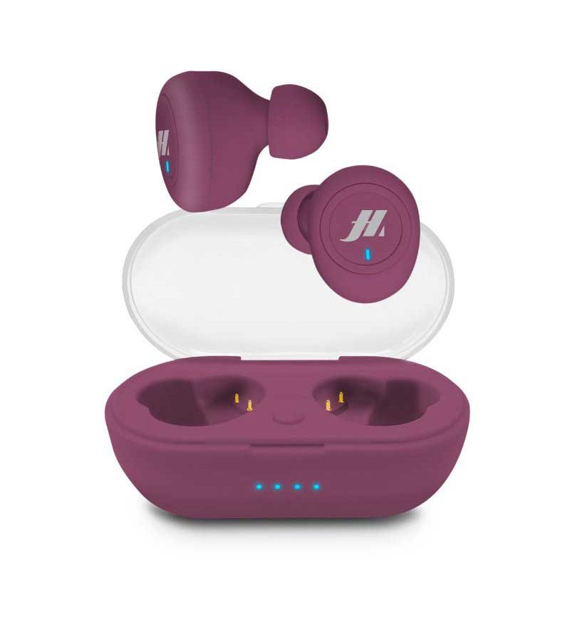Наушники SBS Music Hero Tube, Bluetooth 5.0, с зарядным кейсом 300мАч, розовый (MHTWSTUBEP) беспроводные наушники acefast t6 true wireless stereo headset