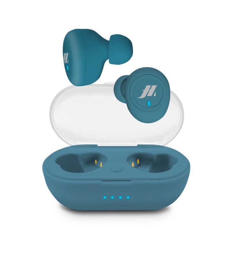 Наушники SBS Music Hero Tube, Bluetooth 5.0, с зарядным кейсом 300мАч, синий (MHTWSTUBEB) беспроводные наушники acefast t6 true wireless stereo headset blue
