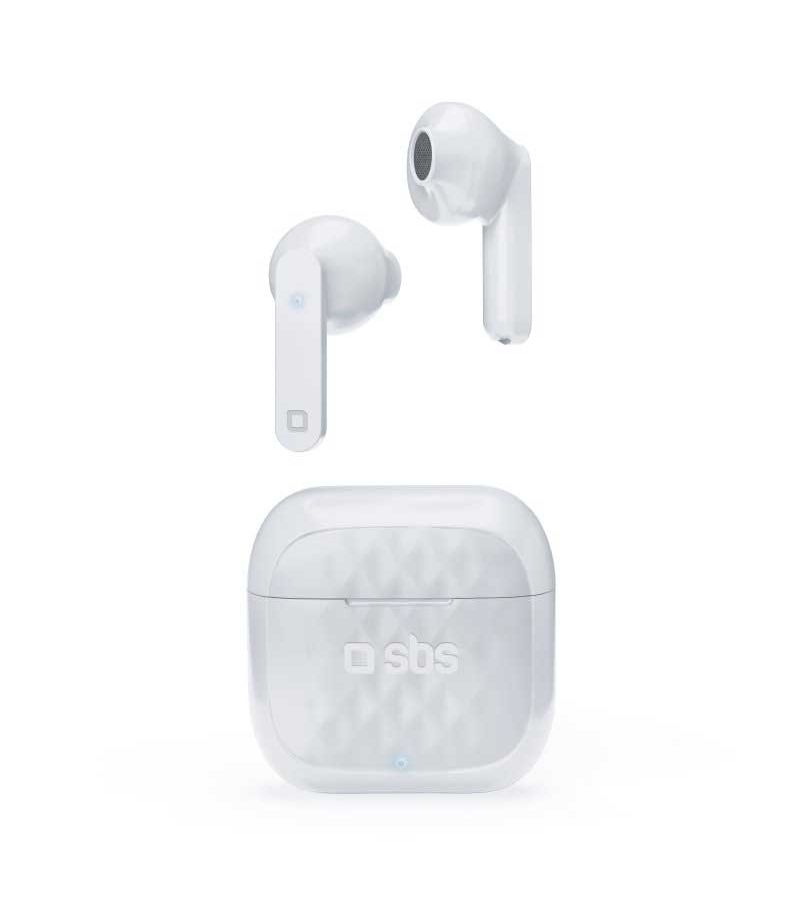 беспроводные tws наушники xiaomi mi true wireless earphones 2 basic global белый Наушники SBS TWS AIR FREE, Bluetooth 5.0, с зарядным кейсом 250мАч, белый (TEEARAIRFREETWSBTW)