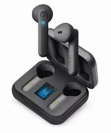 Наушники SBS TWS TWIN HOP LCD, Bluetooth 5.0, с зарядным кейсом ...