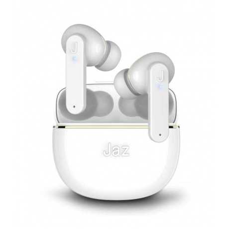 Наушники SBS Jaz Tws Loop, Bluetooth 5.0, с зарядным кейсом 400мАч, белый (TEJZEARLOOPBTTWSW) - фото 1