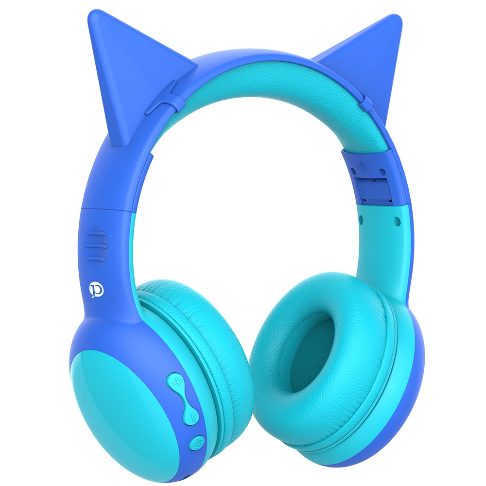 Наушники PERO BH03 Blue, полноразмерные 1 сменный aux удлинитель аудиокабель шнур с встроенным микрофоном и управлением для наушников beats solo studio 2 3 pro
