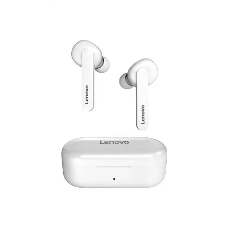 Наушники Lenovo HT28 с микрофоном (TWS), белые
