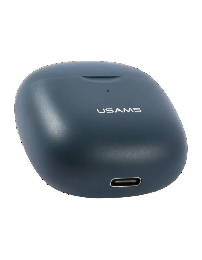 Наушники USAMS с микрофоном (TWS) USAMS-IA04, синие (BHUIA03) - фото 2