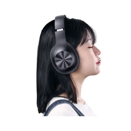 Наушники USAMS YX05, BT5.0, черные (TDLYEJ02) - фото 4