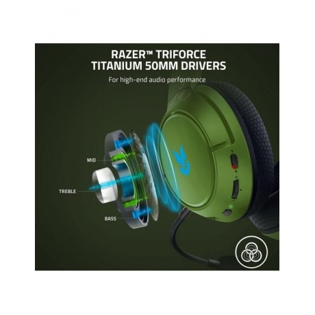 Наушники Razer Kaira Pro for Xbox - HALO Infinite Ed. headset - фото 4