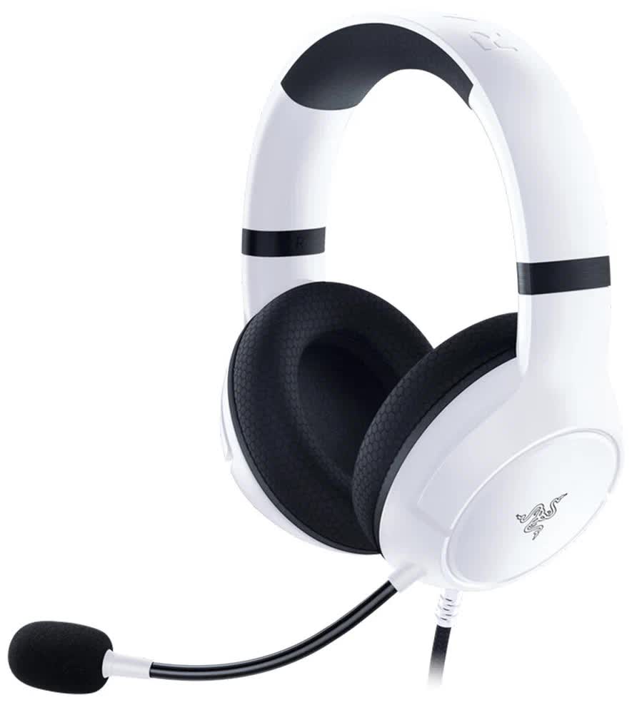 Наушники Razer Kaira X for Xbox - Wired Gaming Headset for Xbox Series X S - White razer kaira x for xbox lime headset