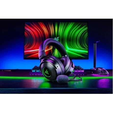 Наушники Razer Kraken V3 (RZ04-03770100-R3M1) Hypersense - фото 4