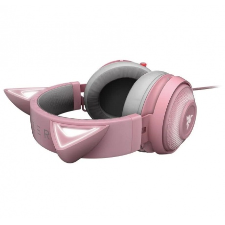 Наушники Razer Kraken Kitty Ed. - Quartz- USB Surround Sound Headset - фото 7