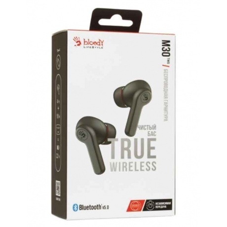 Наушники A4Tech Bloody M30 черный - фото 7