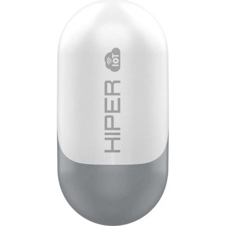 Наушники Hiper TWS Smart IoT M1 серый (HTW-M10) - фото 3