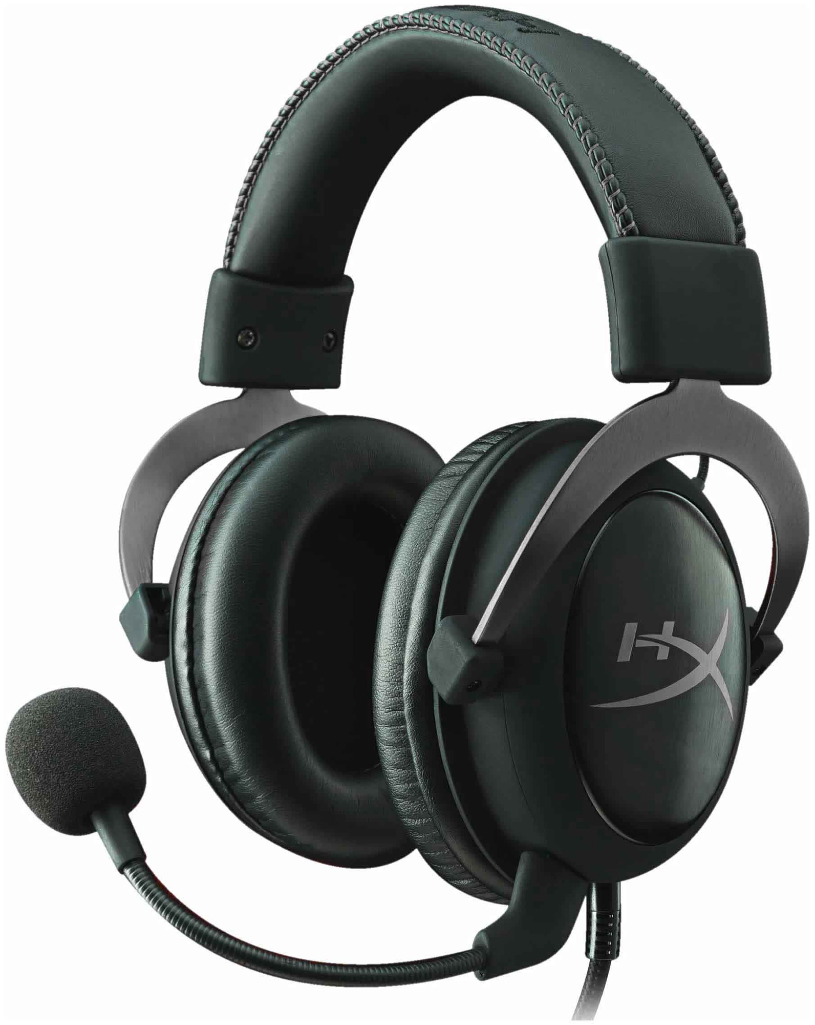 hyperx headset multi platform khx hscp rd red Наушники HyperX Cloud II черный/серый (4P5L9AA)
