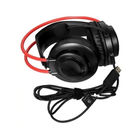 Наушники A4Tech Bloody G200S черный/красный - фото 7