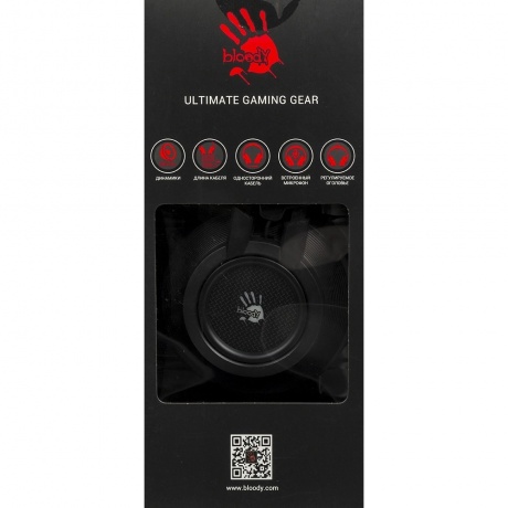 Наушники A4Tech Bloody G525 черный - фото 16
