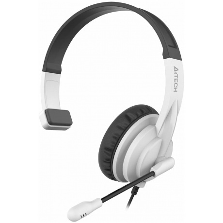 Наушники A4Tech HS-11 черный/белый