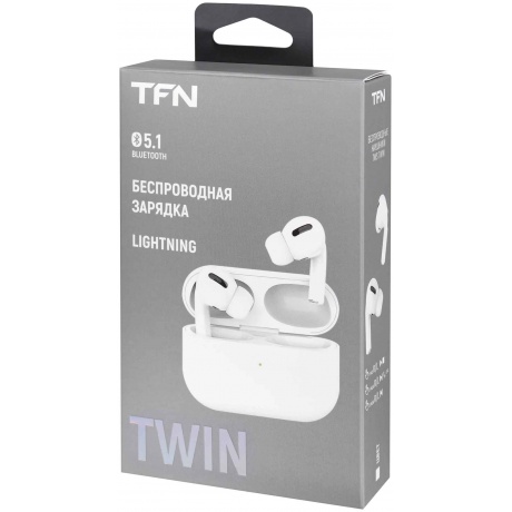 Наушники TFN Twin white - фото 7