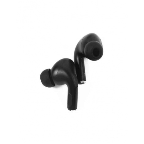 Наушники Hoco с микрофоном (TWS) RT4, с карабином, черные