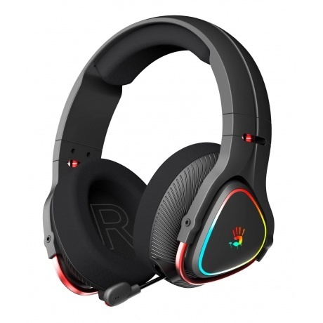 Наушники A4Tech Bloody MR710 черный (MR710 BLACK) - фото 2