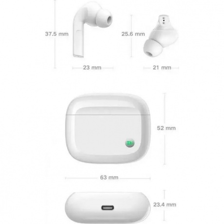 Наушники Xiaomi ZMI TW100 PurPods Pro белый (ZMI TW100ZM) - фото 7