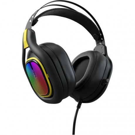 Наушники Oklick GMNG HS-L630G черный/желтый (1533561) - фото 2