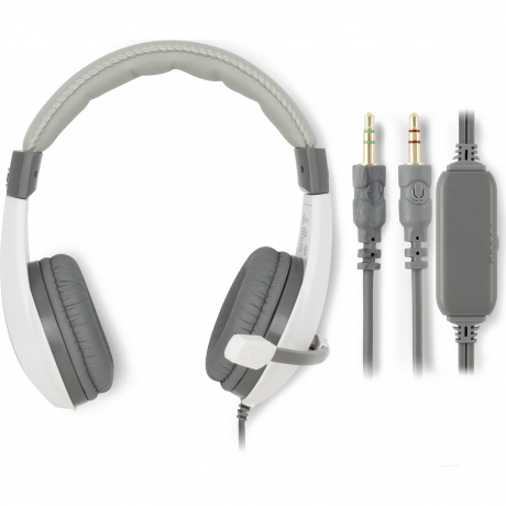 Наушники Oklick HS-L600 серый (1532023) - фото 3