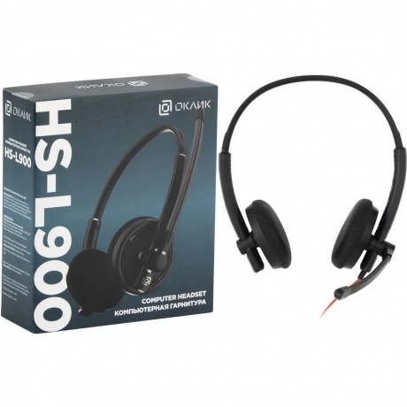 Наушники Oklick HS-L900 черны (1532022) - фото 11