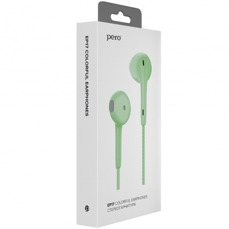 Наушники PERO EP17 зеленая - фото 2