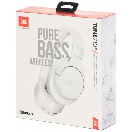 Наушники JBL Tune 710BT белый - фото 10