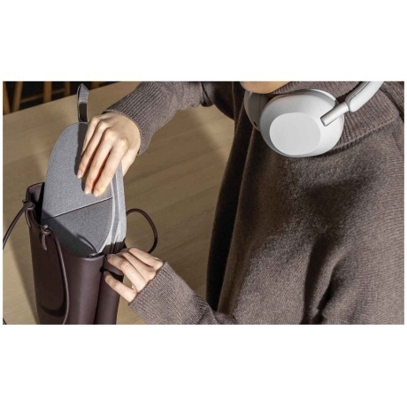 Наушники Sony WH-1000XM5 серебристый - фото 7