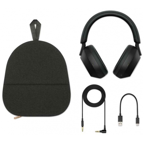 Наушники Sony WH-1000XM5 черный - фото 7