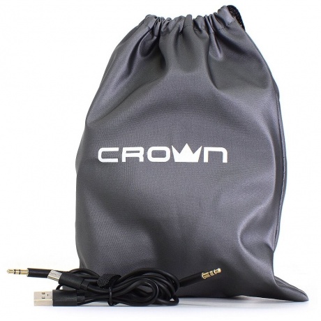 Наушники CROWN MICRO CMBH-5050 Silver - фото 4