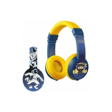 Наушники Volkano VK-2015-YLBL полноразмерные, синий - фото 3