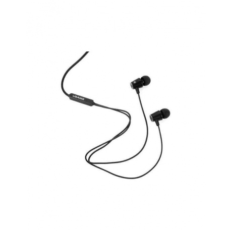 Наушники USAMS Stereo Headset EP-42 Jack 3,5mm, черные (SJ475HS01) - фото 1