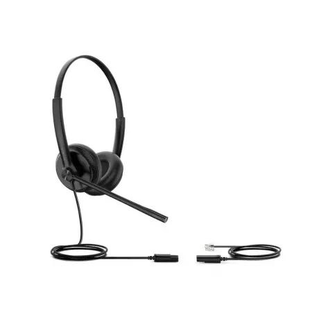 Наушники Yealink YHS34 Dual Дуо, Проводная, HD звук, QD, RJ9