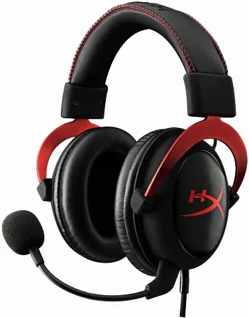 Наушники с микрофоном HyperX Cloud II черный/красный (4P5M0AA)