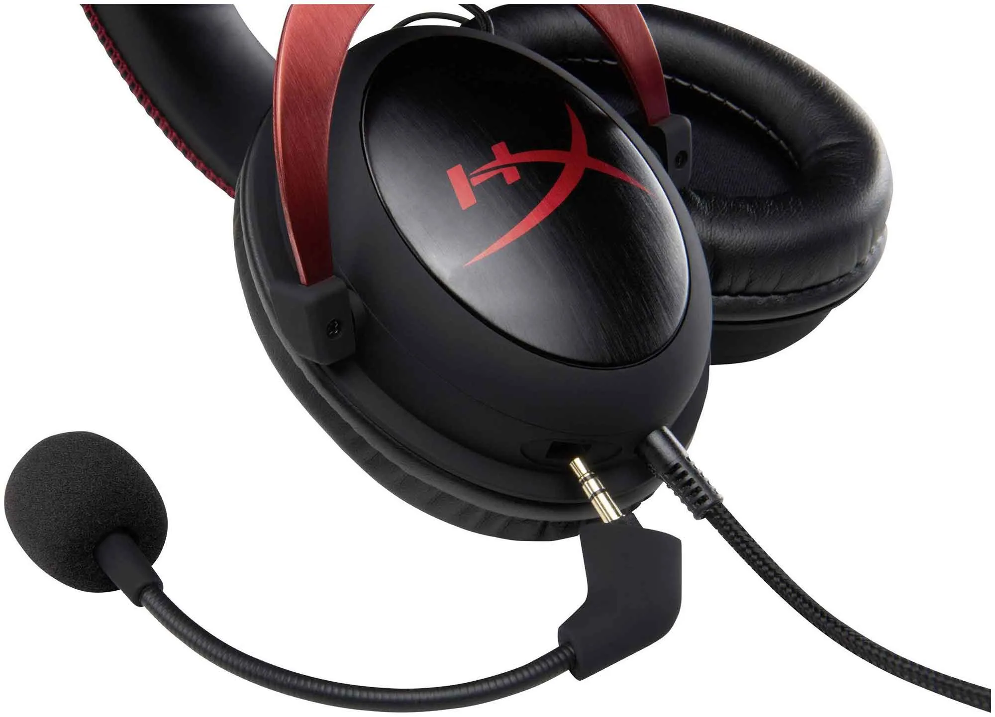 Наушники с микрофоном HyperX Cloud II черный/красный (4P5M0AA) - фото 6