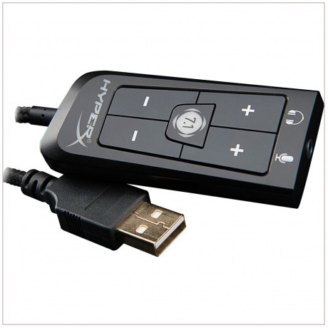 Наушники с микрофоном HyperX Cloud II черный (4P5K4AA) - фото 8