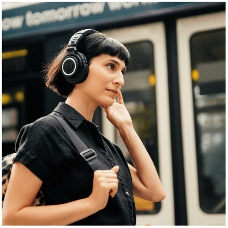 Наушники Audio-Technica ATH-M50XBT2, черный - фото 10