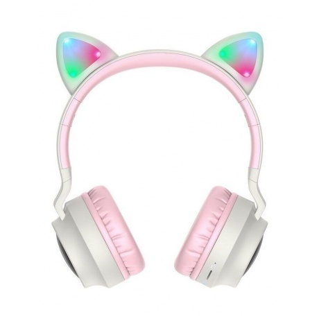 Наушники Hoco W27 Cat Ear, полноразмерные, серые (18457) - фото 2